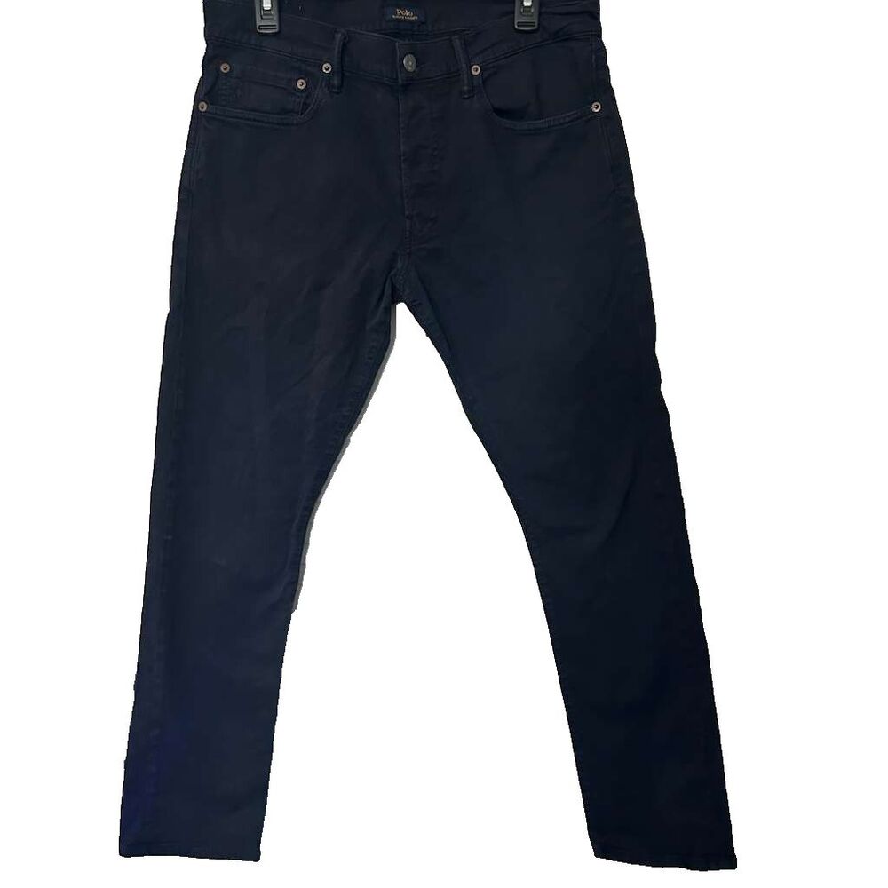 Polo Ralph Lauren Sullivan Slim Straight Button Down Pants Size 32x30 Blue Jeans